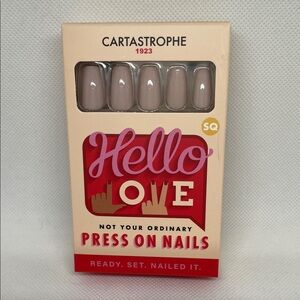 Hello Love Press On Nails - Cartastrophe